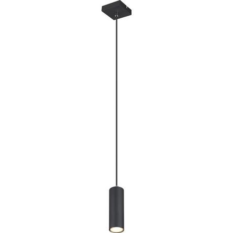 mutoni Lampe à suspension Robby métal noir mat 1xGU10  