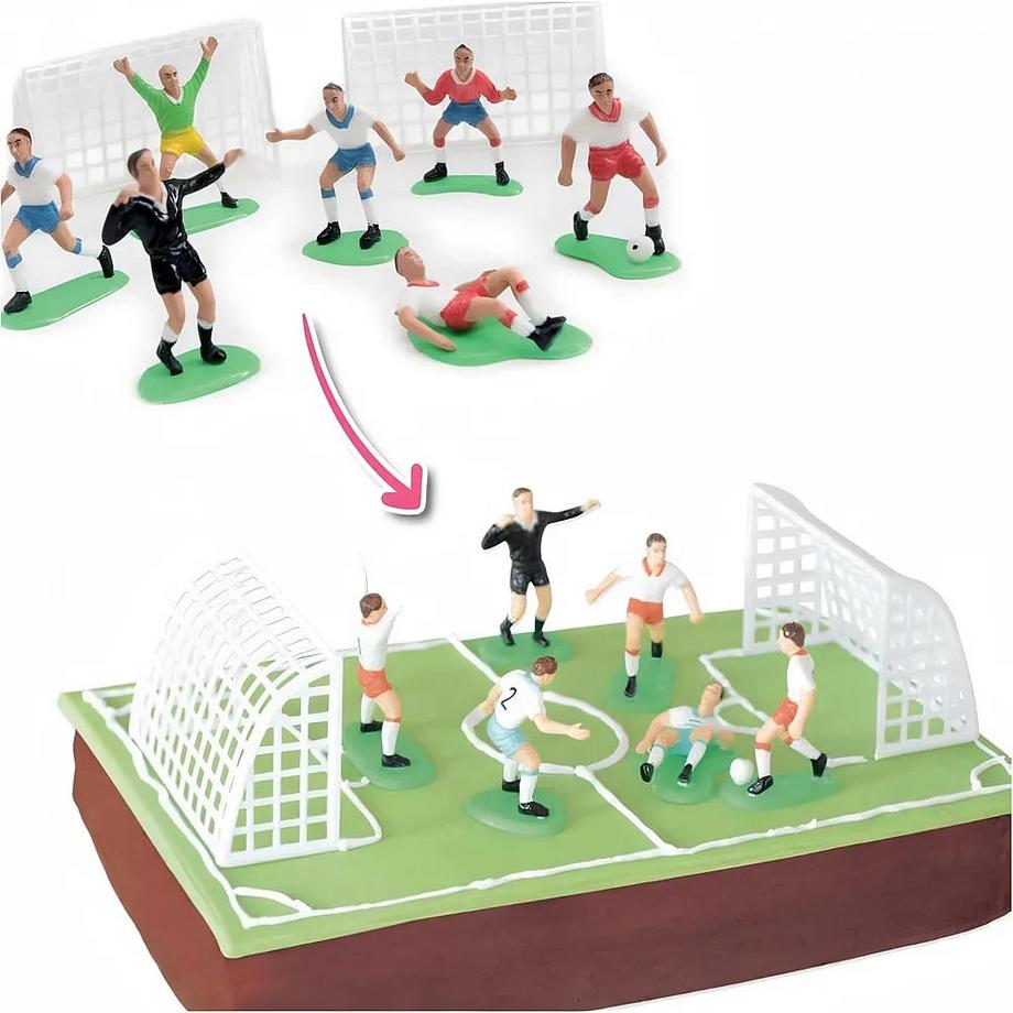 ScrapCooking Accessoires de décoration pour gâteaux de football  