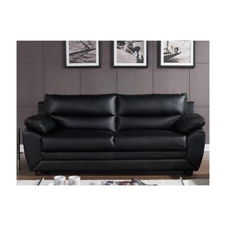 Vente-unique Sofa 3Sitzer Kunstleder MANOA  