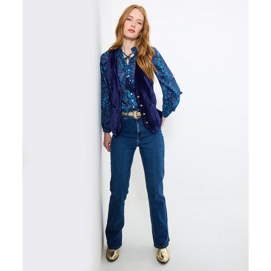 Joe Browns Veston en velours avec doublure contrastante  