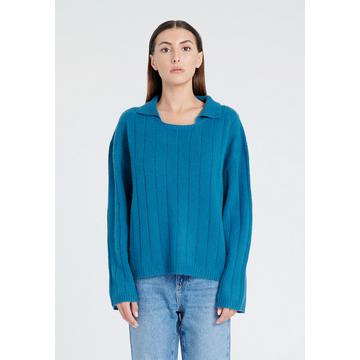 ZAYA 17 Pullover mit Claudine-Ausschnitt 6-fädig - 100% Kaschmir