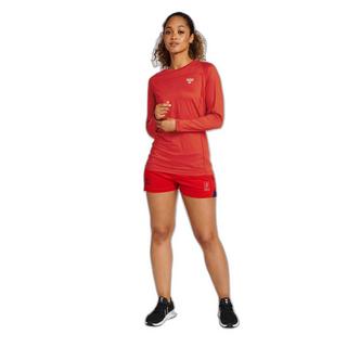 Hummel Maglia Maniche Lunghe Motivo Spina di Pesce  