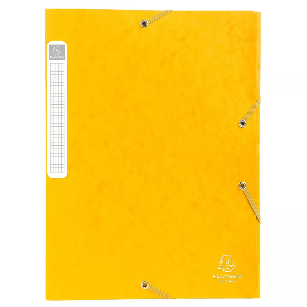 EXACOMPTA Boîte de classement Cartobox, A4, 25 mm, jaune