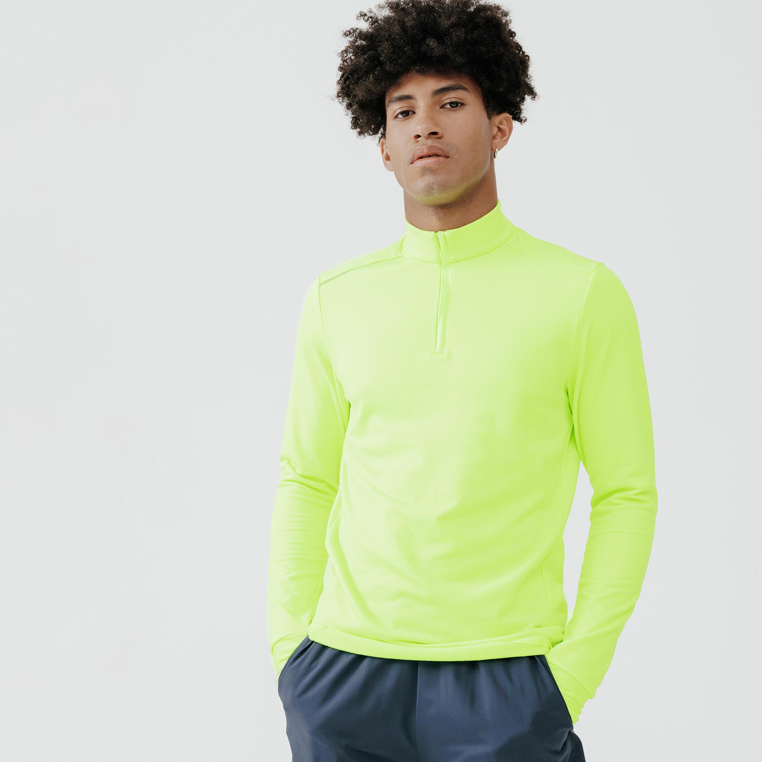 KALENJI  Langarmshirt - RUN 100 VISIBILITY 