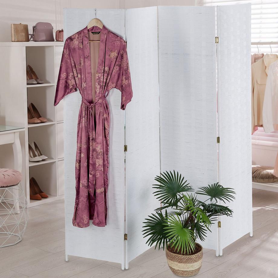 Northix Paravento pieghevole a 4 pannelli  