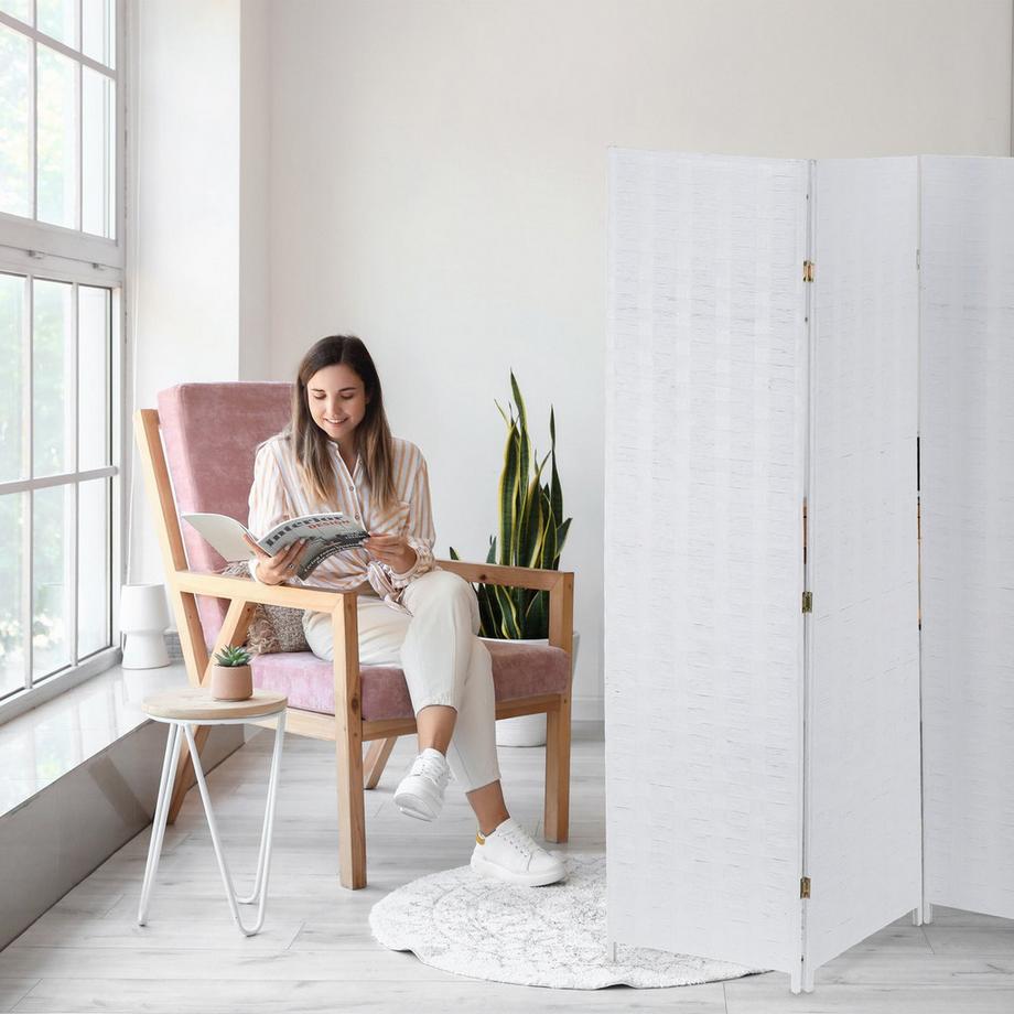 Northix Paravento pieghevole a 4 pannelli  