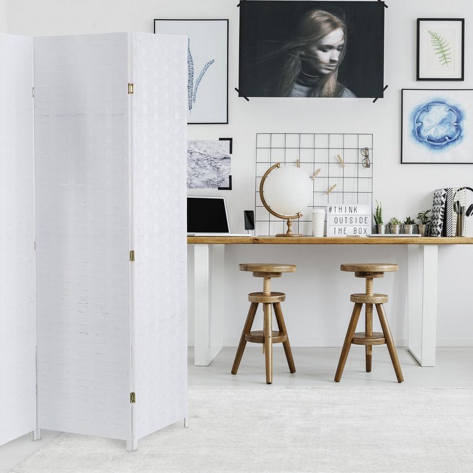 Northix Paravento pieghevole a 4 pannelli  