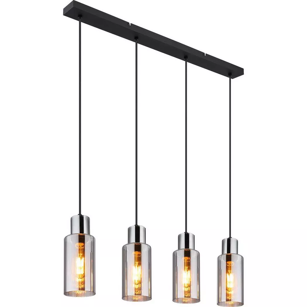 mutoni light – Hängeleuchte Lidaria Metall matt 4xE27, One Size