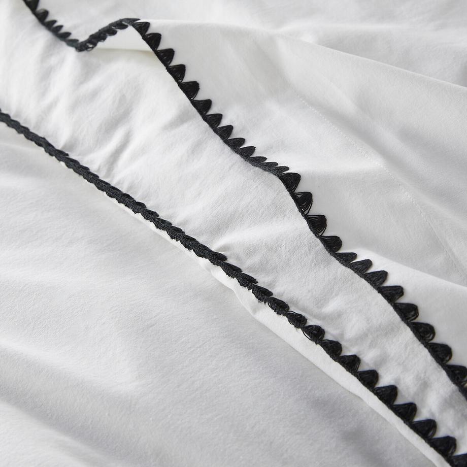 La Redoute Intérieurs Housse de couette Merida en coton prélavé  