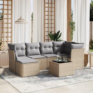 VidaXL Garten sofagarnitur poly-rattan  