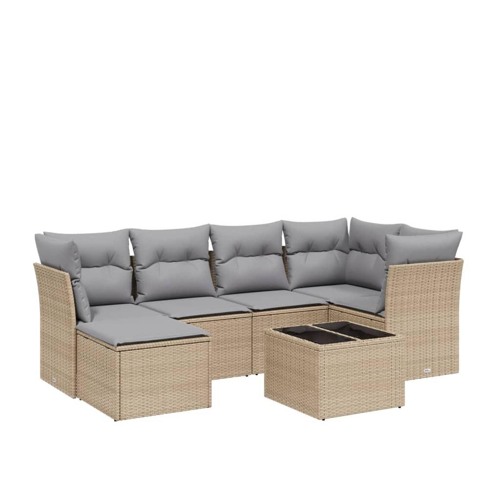 VidaXL Garten sofagarnitur poly-rattan  