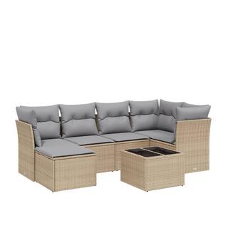 VidaXL Garten sofagarnitur poly-rattan  