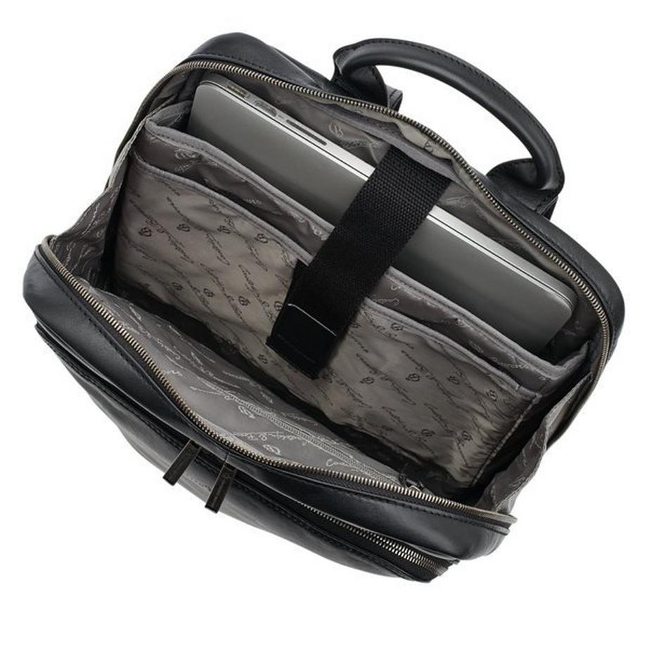 Castelijn & Beerens Firenze Zaino per Laptop 15.6 Nero  
