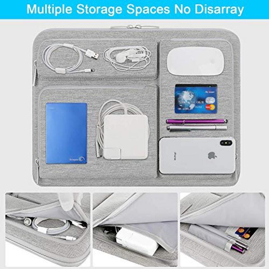 Only-bags.store  Housse de protection intégrale à 360° pour ordinateur portable 14 pouces 