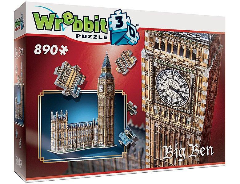 Image of Wrebbit 3D PUZZLE The Classics Big Ben (890Teile)