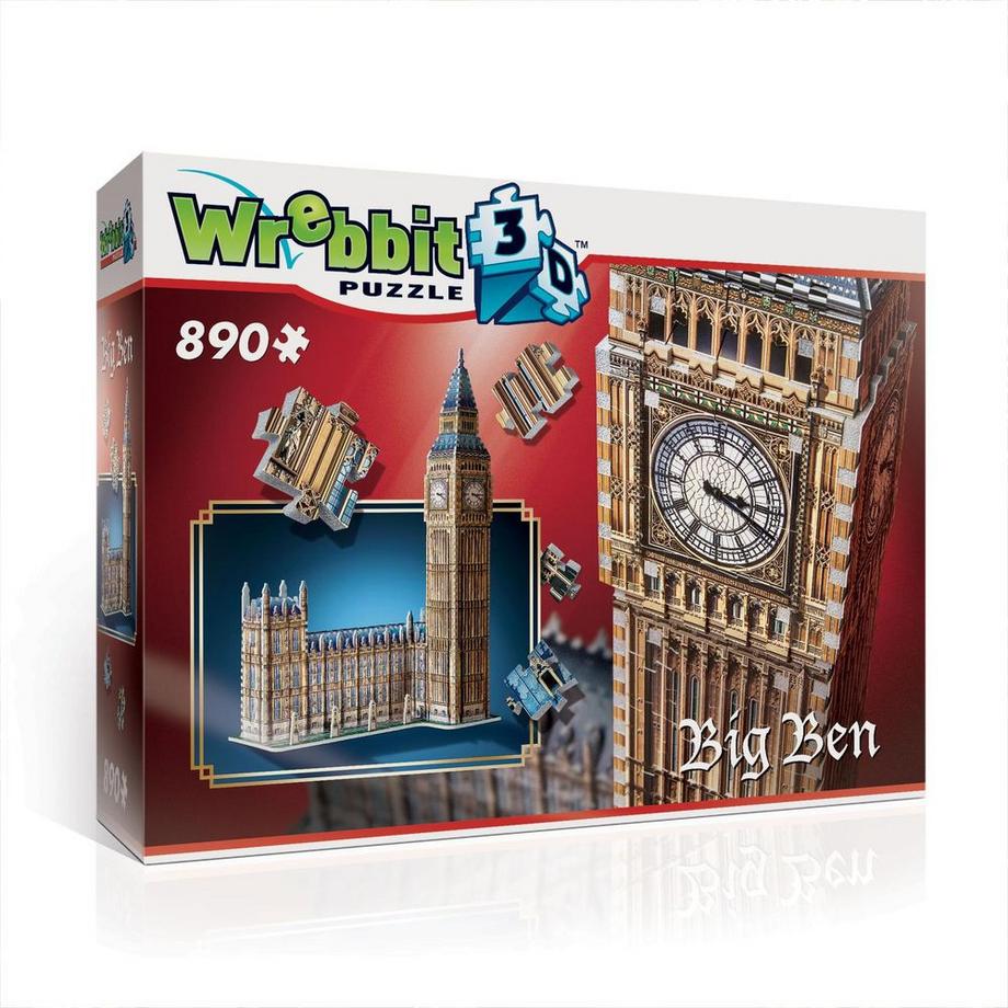 Wrebbit 3D  Wrebbit Wrebbit 3D Puzzle - Big Ben (890) 