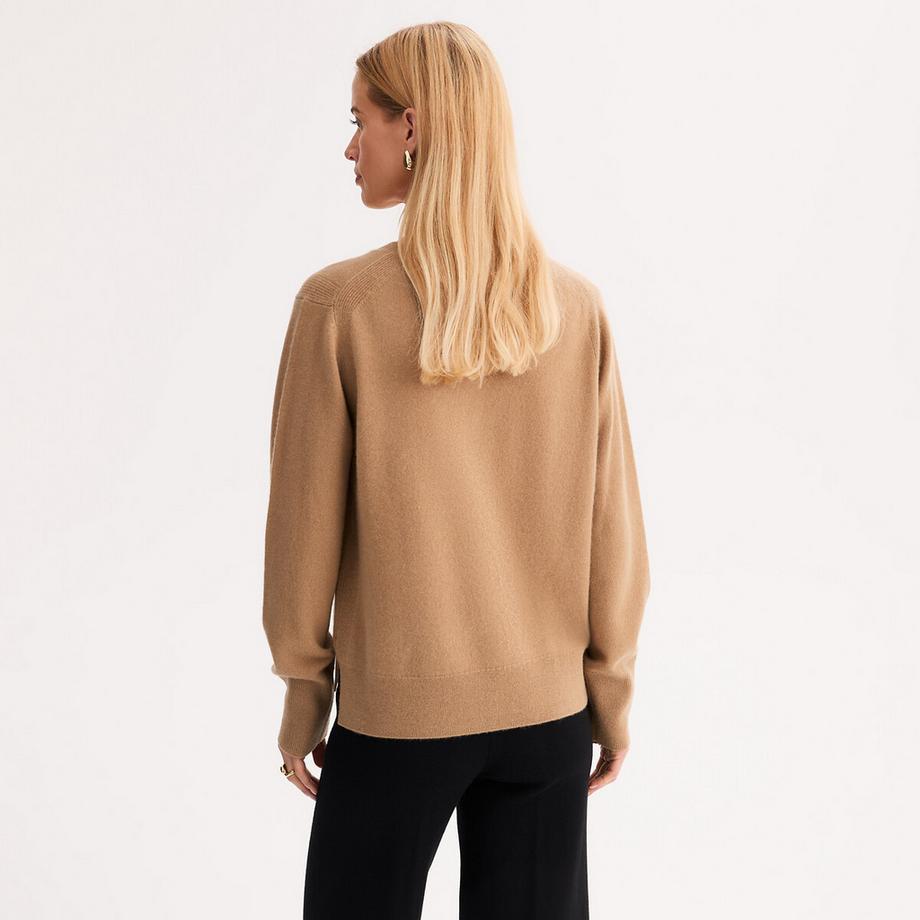 La Redoute Collections Pull Cachemire Col V Maille Fine  