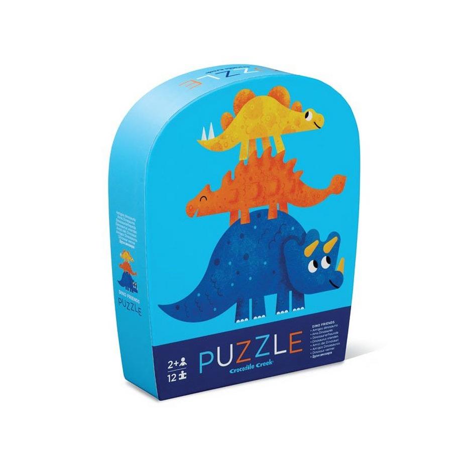 Mini Puzzle, Dino Freunde 12 pc