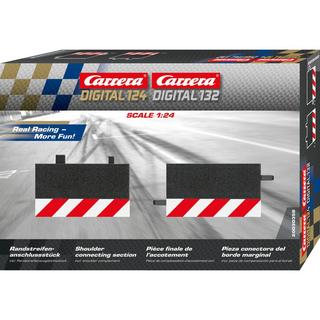 Carrera  Digital 124 Randstreifen-Anschlussstück 