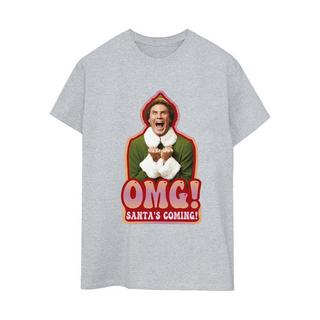 Elf  Tshirt SANTA'S COMING 