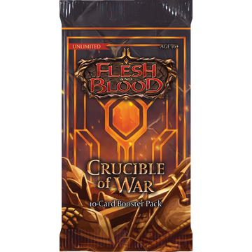 Flesh and Blood Crucible of War Unlimited Booster Pack