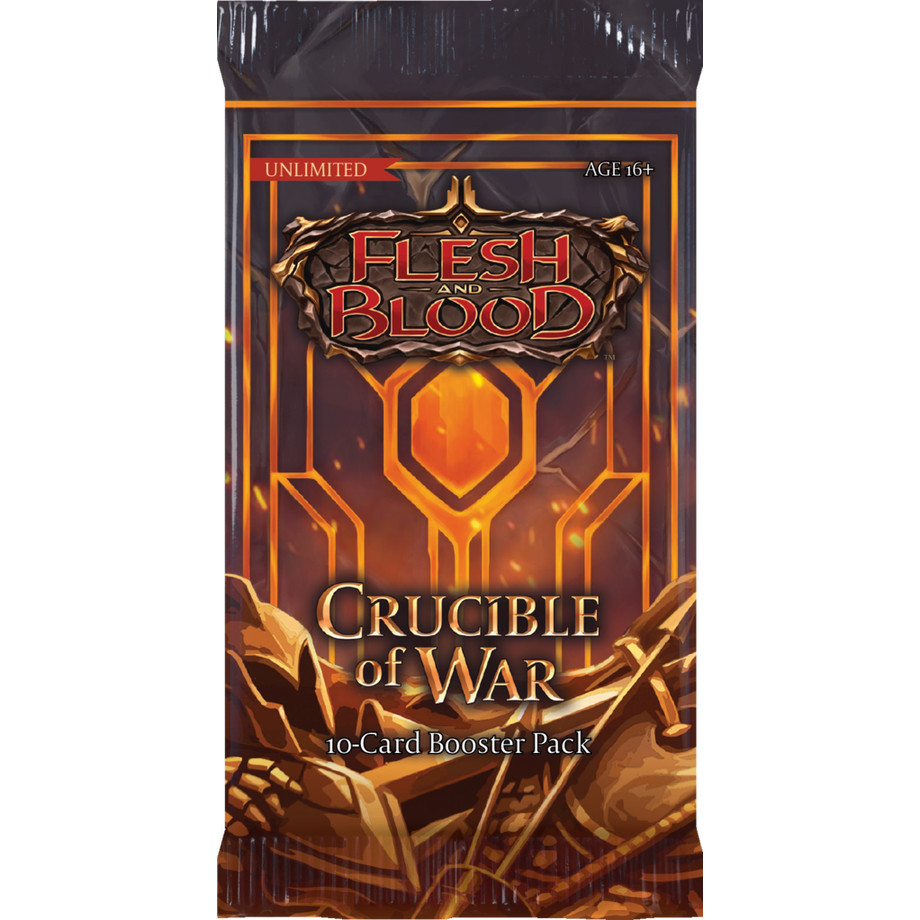 Flesh and Blood Crucible of War Unlimited Booster Pack