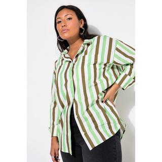 Studio Untold Camicia Oversize a Righe Maniche Lunghe  