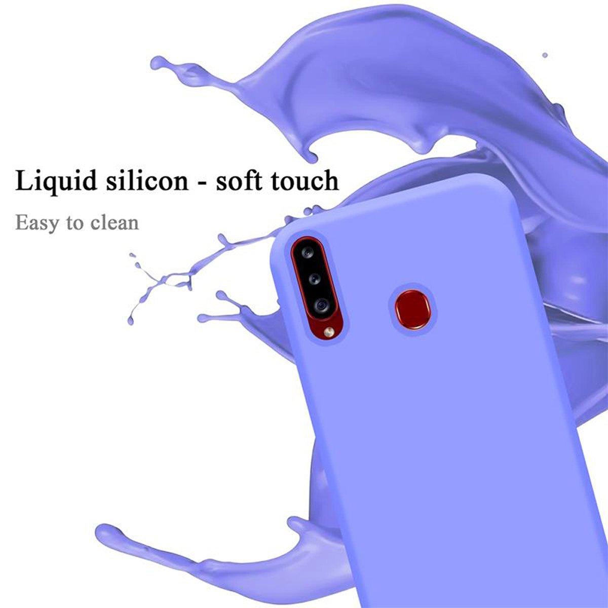 Cadorabo  Hülle für Samsung Galaxy A20s TPU Silikon Liquid 