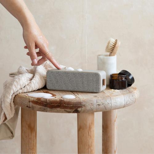 KREAFUNK  Enceinte Kreafunk aBoom Ivory Sand 