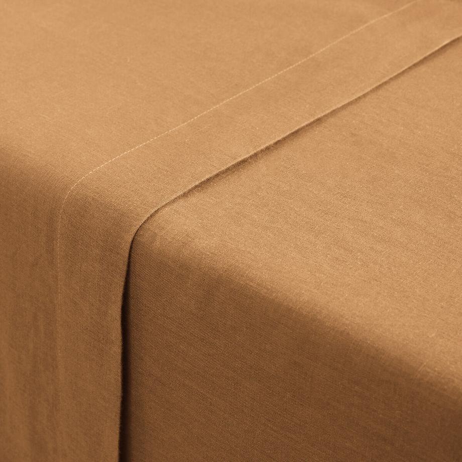 La Redoute Intérieurs Drap plat Linot en lin lavé  