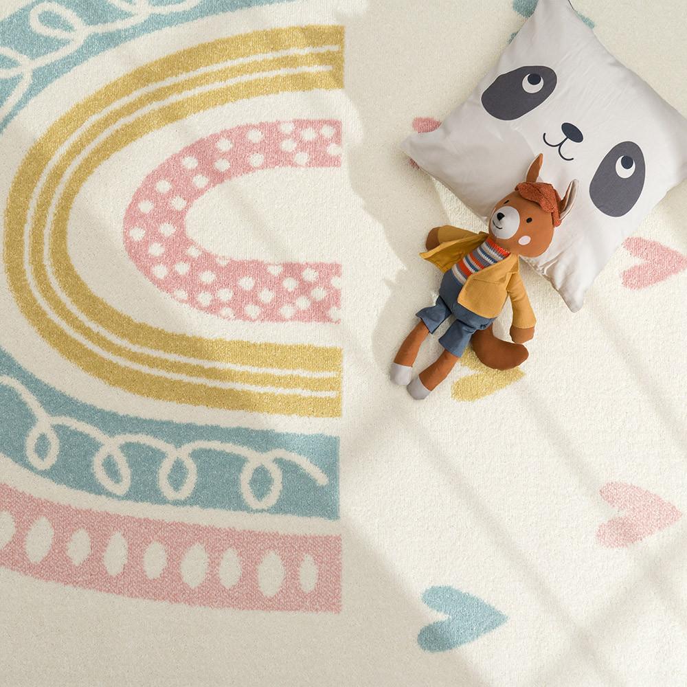 Paco Home Rainbow de tapis pour enfants  