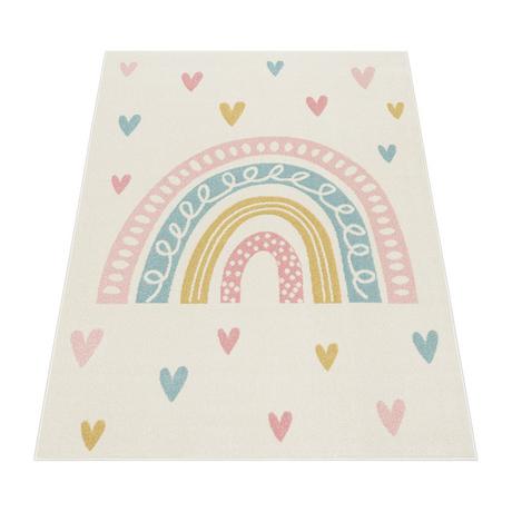 Paco Home Rainbow del tappeto per bambini  