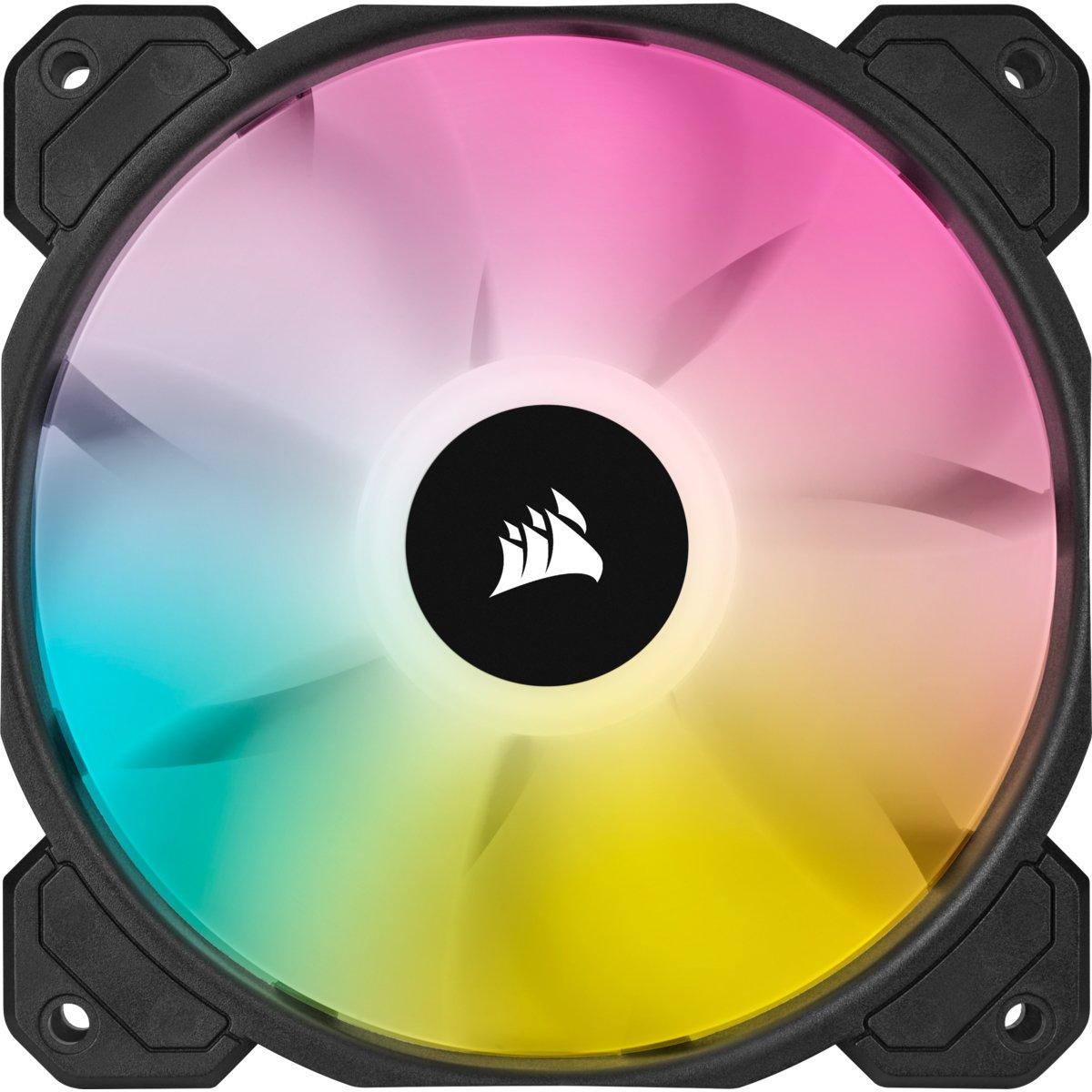 Corsair  SP120 RGB ELITE Computergehäuse Ventilator 12 cm Schwarz 3 Stück(e) 