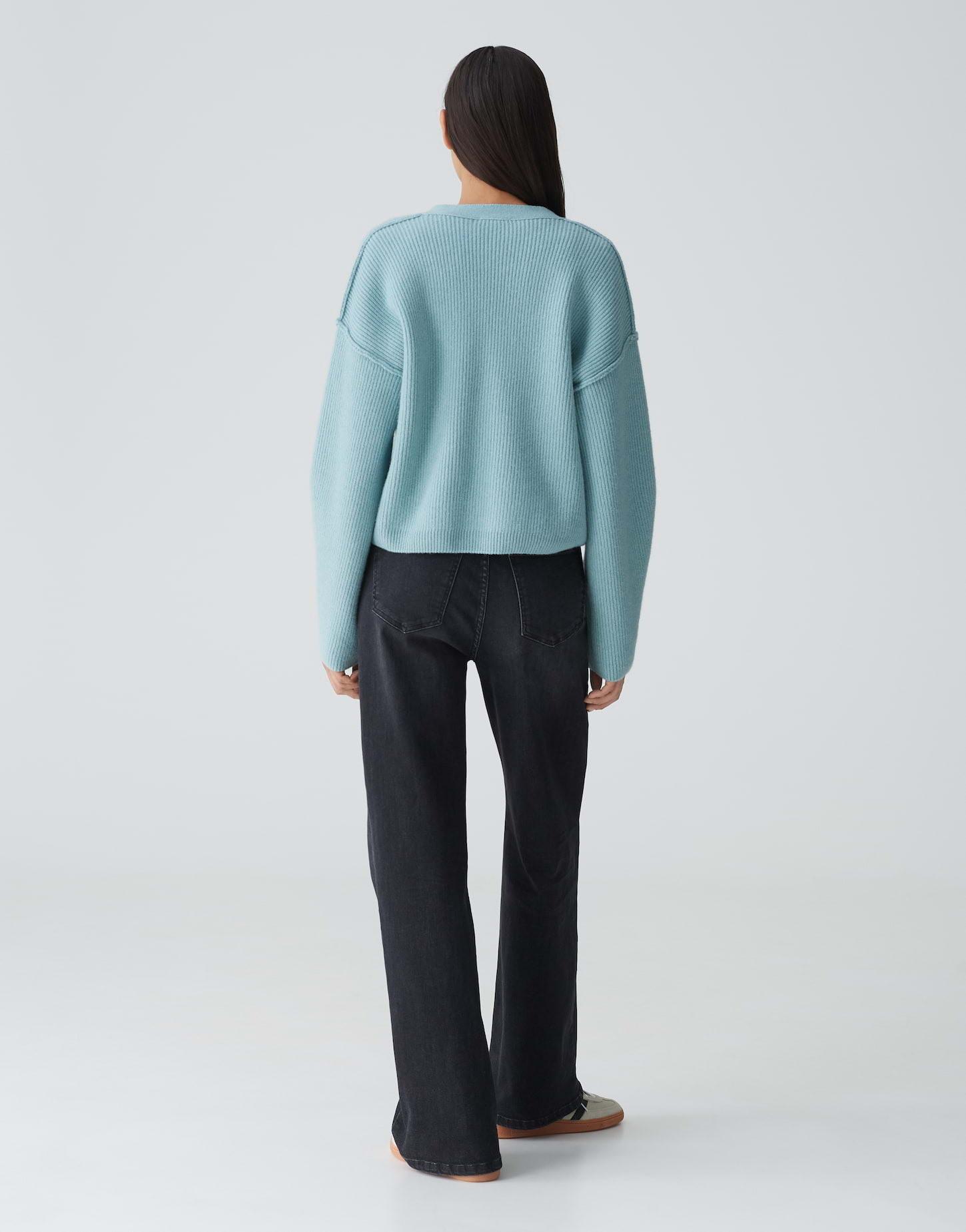 OPUS  Cardigan Dautuma Boxy Silhouette 