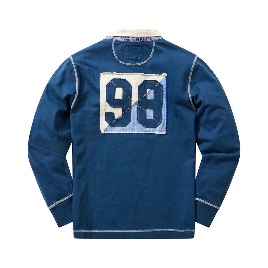 Joe Browns Rugbyshirt Rundhals Platziertem Druck  