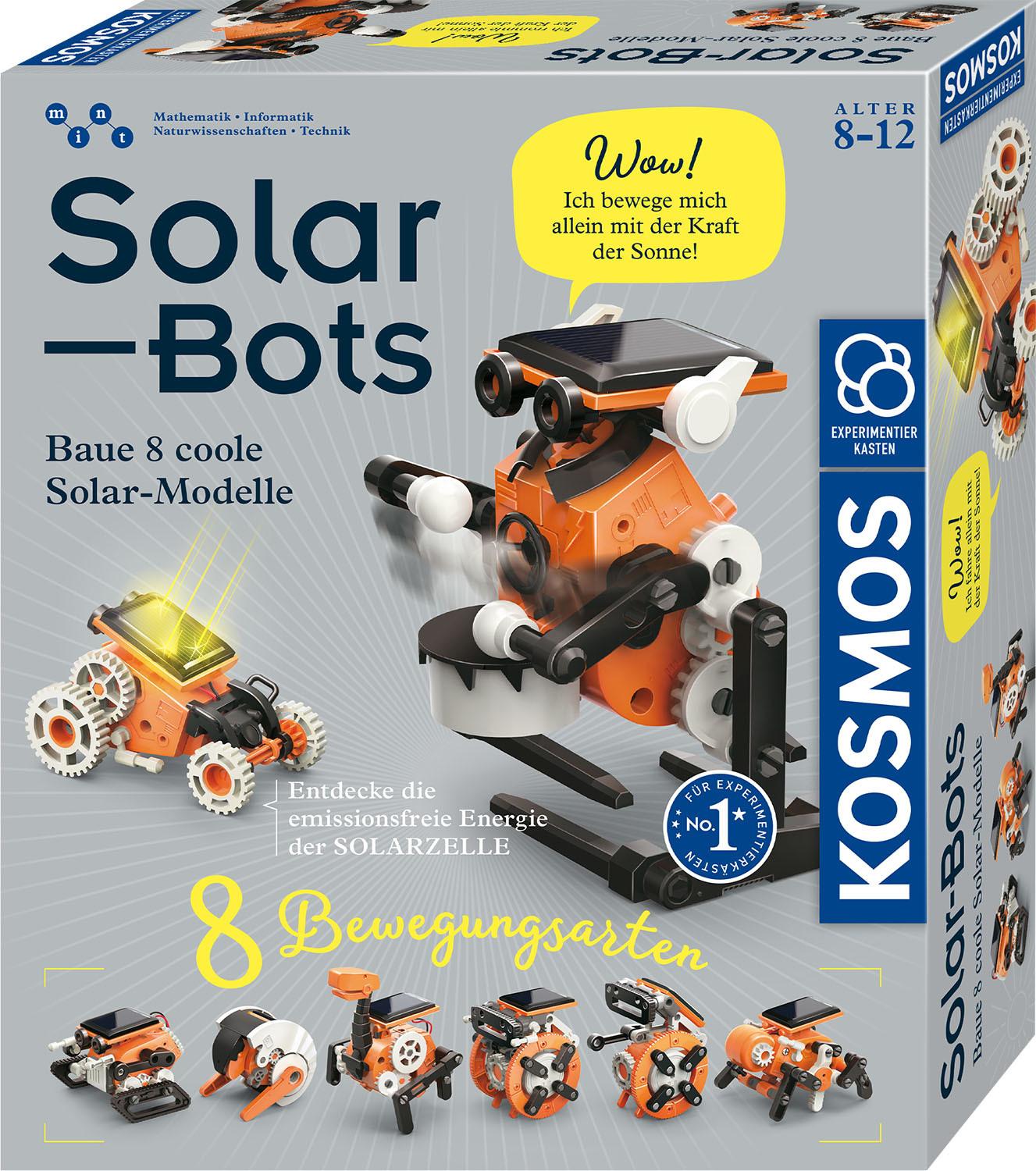 Kosmos  Kosmos Solar Bots Baue 8 coole Solar-Modelle 