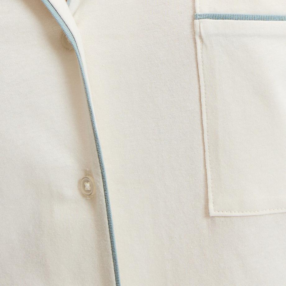 La Redoute Collections Pyjama Grand-Père en Jersey de Coton Uni  