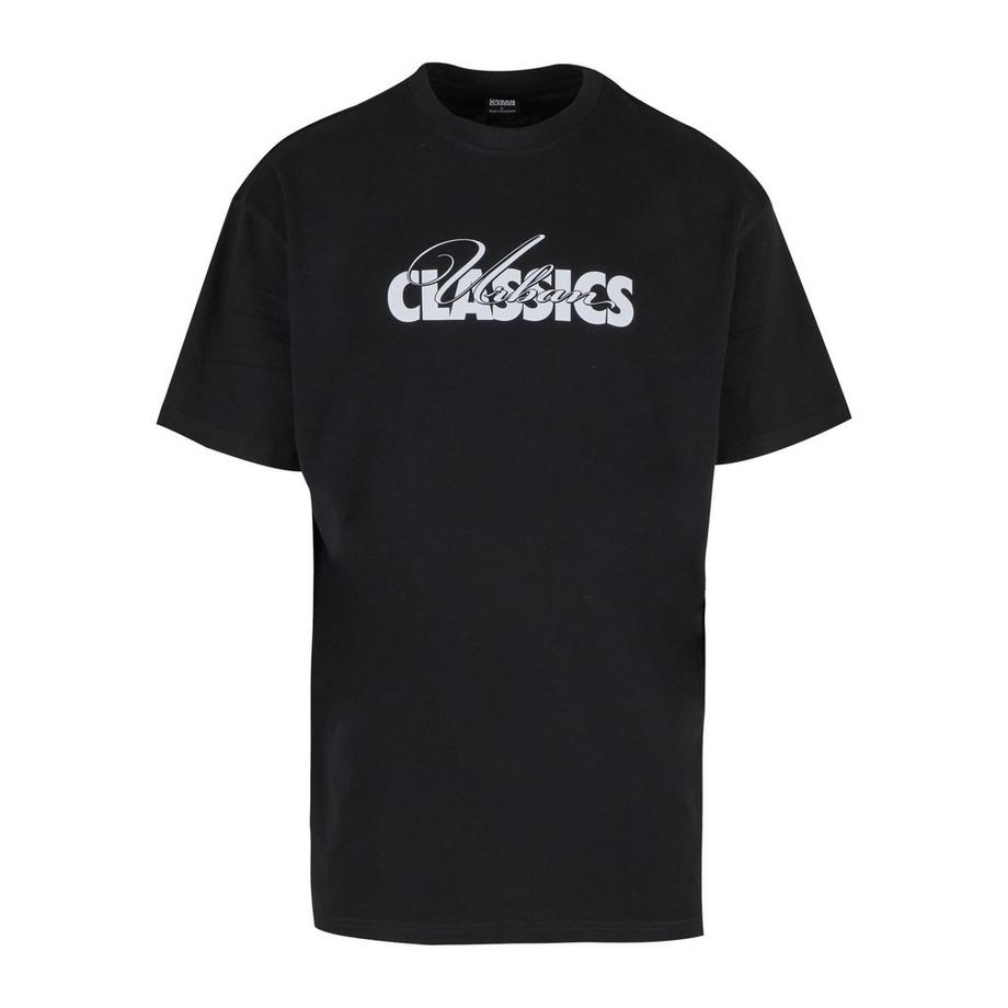 t-shirt oversize cursive bold logo heavy