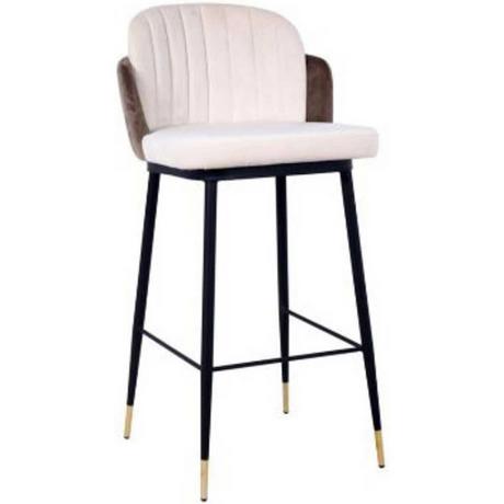 KARE Design Sgabello da bar Hojas beige  