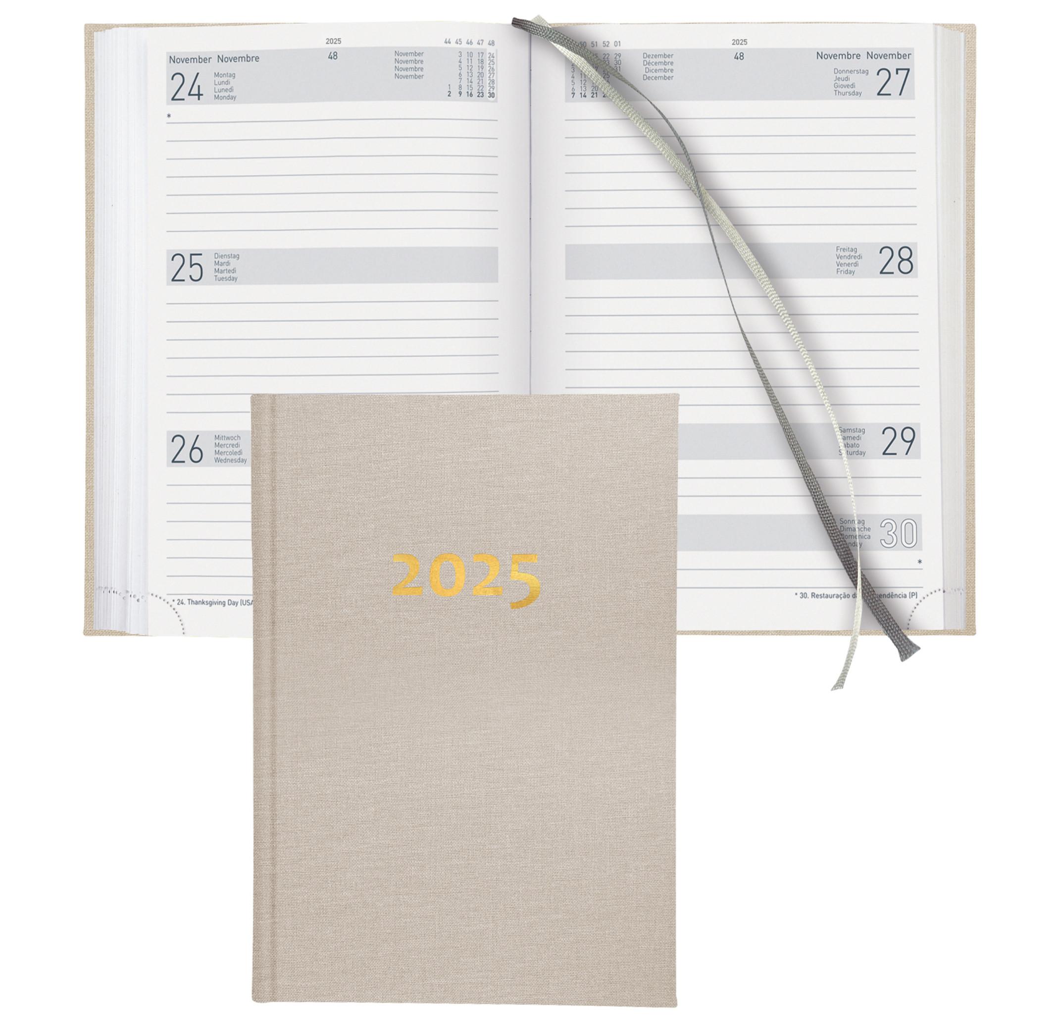 Biella Agenda de bureau Dispo Term - Beige  