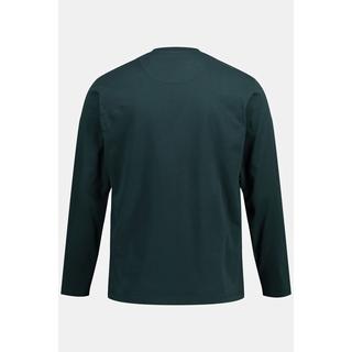 JP1880  Maglia basic con scollo a V e maniche lunghe, fino alla tg. 8XL 