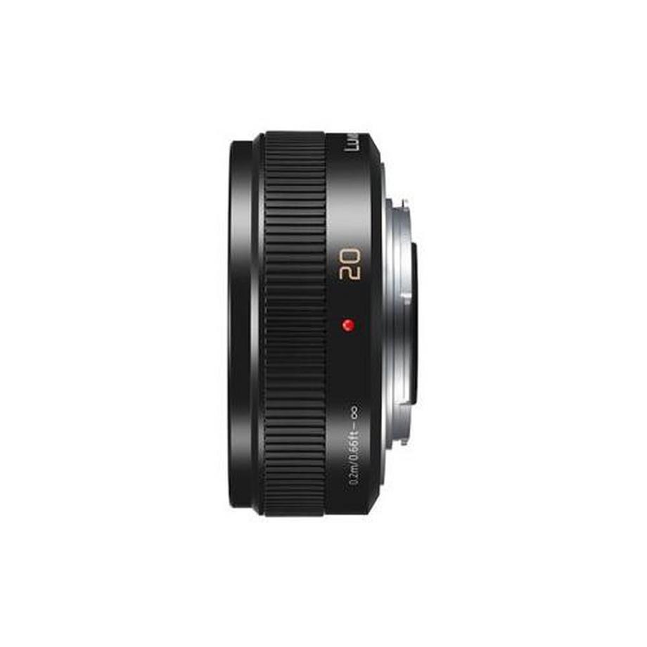 Panasonic  Lumix G 20mm f/1.7 II Pancake Black Hybrid-Objektiv 