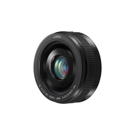 Panasonic  Lumix G 20mm f/1.7 II Pancake Black Hybrid-Objektiv 