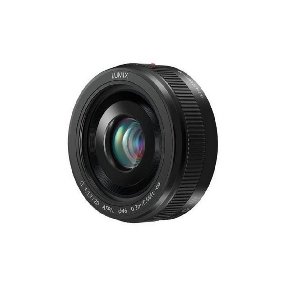 Panasonic  Lumix G 20mm f/1.7 II Pancake Black Hybrid-Objektiv 