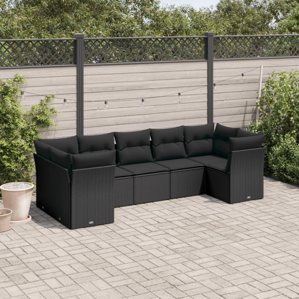 VidaXL Garten sofagarnitur poly-rattan  