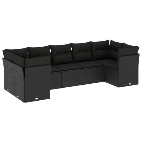 VidaXL Garten sofagarnitur poly-rattan  