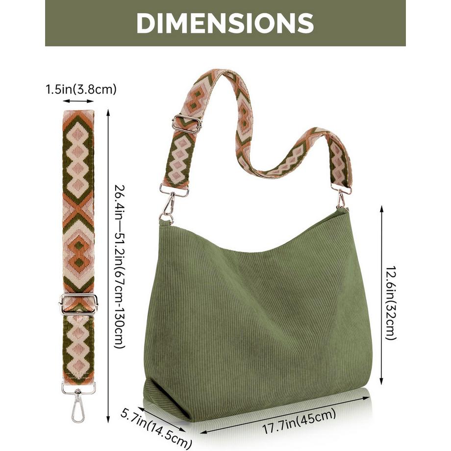 Only-bags.store Grosse Kordeltasche mit verstellbarem Schultergurt  