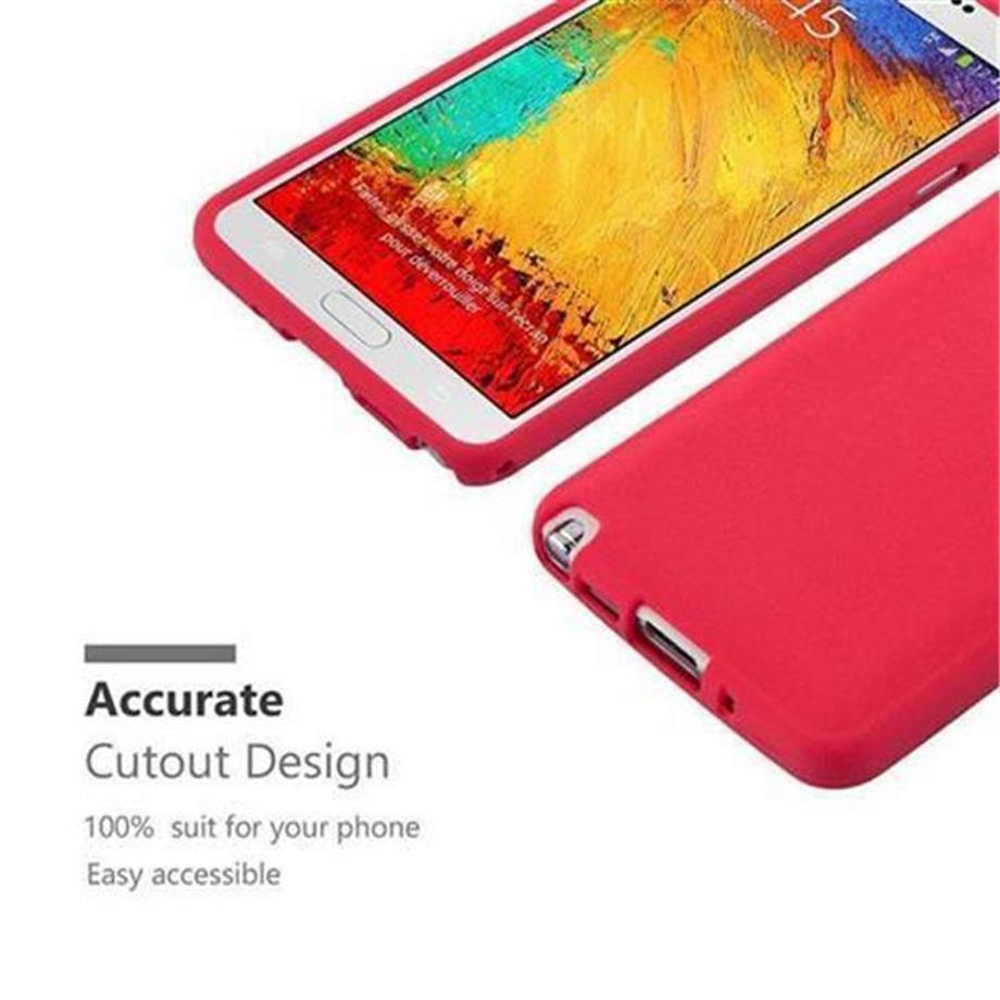 Cadorabo  Housse compatible avec Samsung Galaxy NOTE 3 - Coque de protection en silicone TPU flexible 