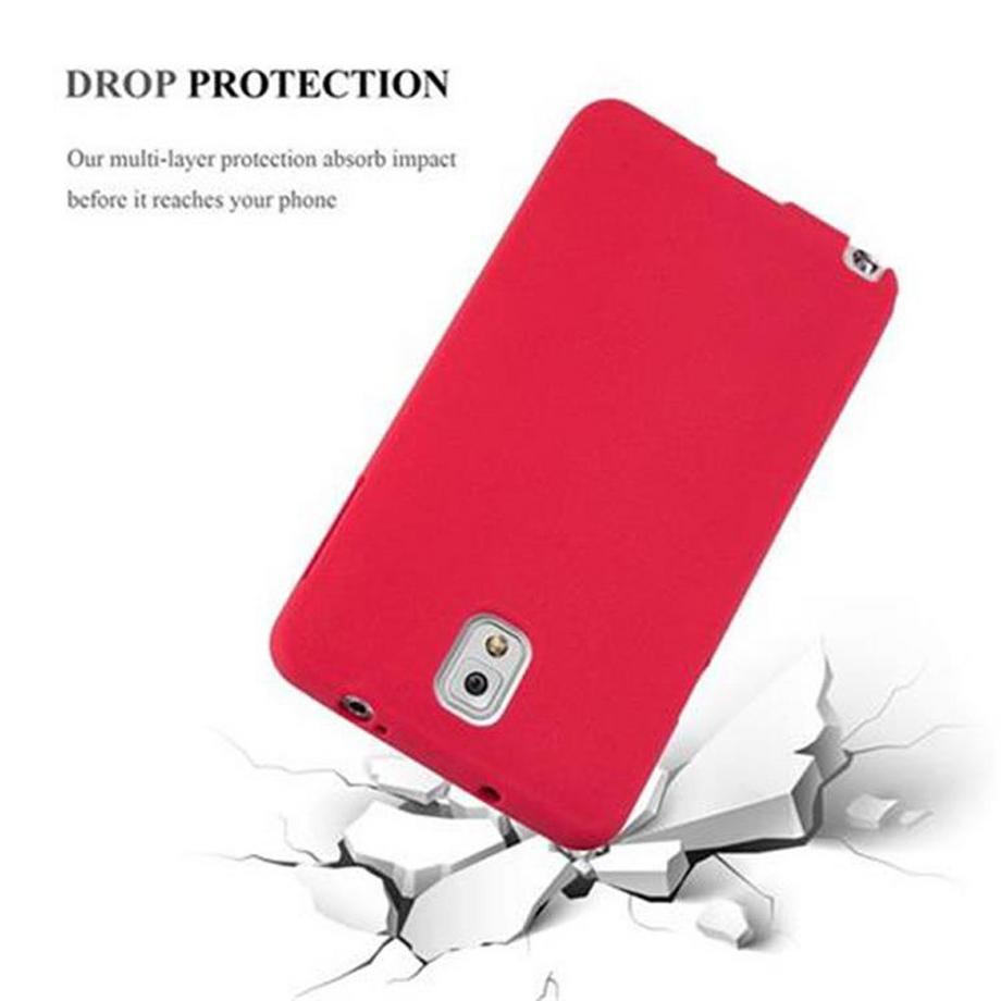 Cadorabo  Housse compatible avec Samsung Galaxy NOTE 3 - Coque de protection en silicone TPU flexible 