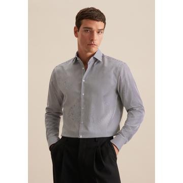 Chemise Business Regular Fit Manche longue A Rayures